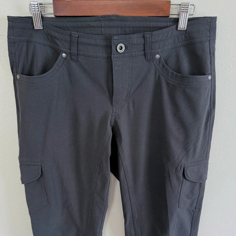 Kuhl Women's Freeflex Roll-Up Pant In Coal Gray Size 10 Short NWOT - Picture 4 of 8